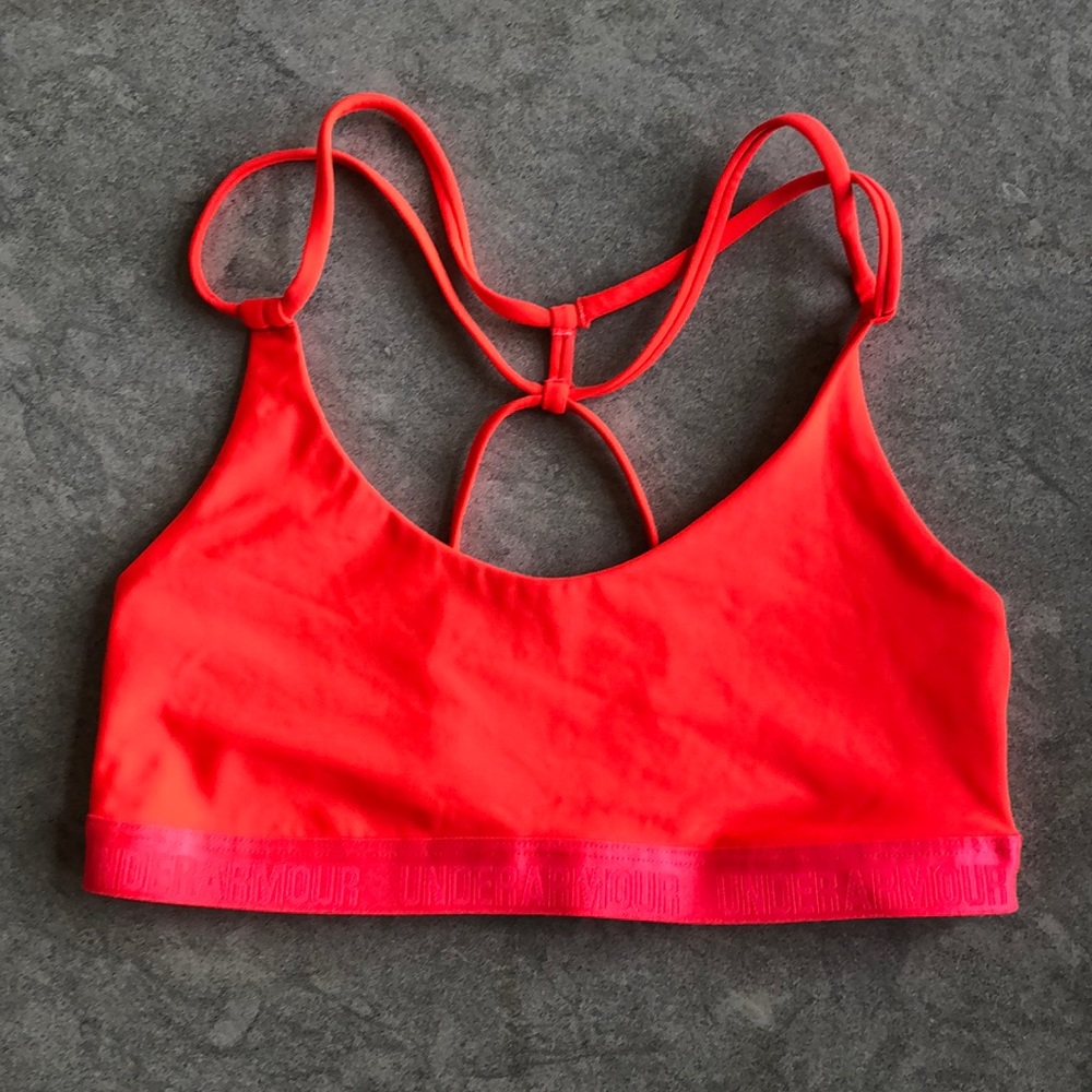 Under Armour Strappy Sports Bra - Small